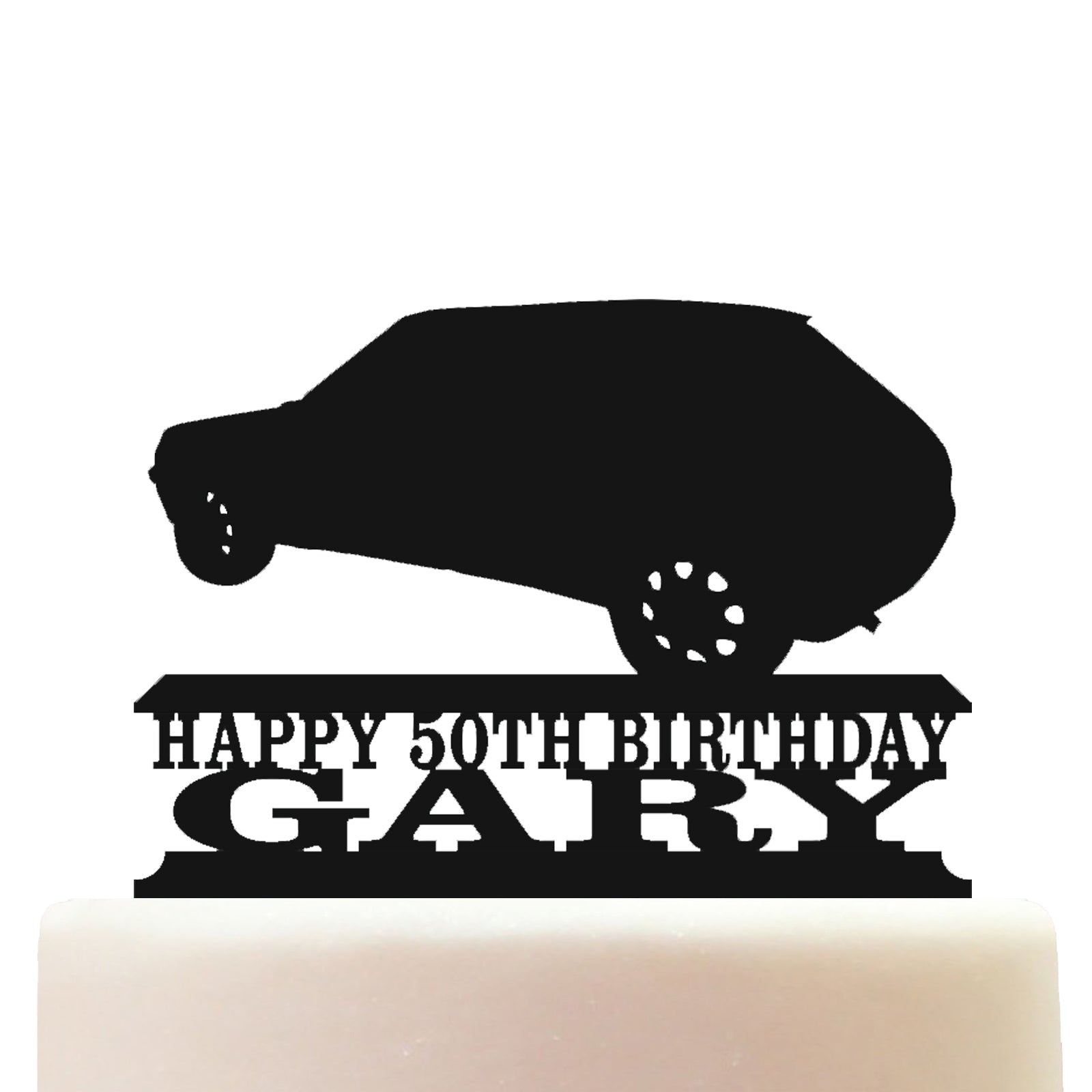 205gti french classic car cake topper decorations personalized acrylic