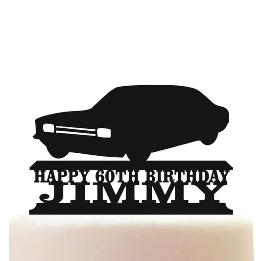 Cortina MK3 Classic Car Cake Topper Decorations Personalized Acrylic