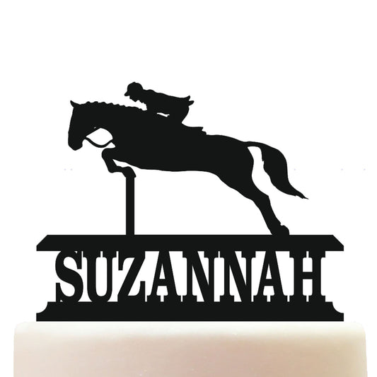 equestrian dressage cake topper decorations personalized acrylic