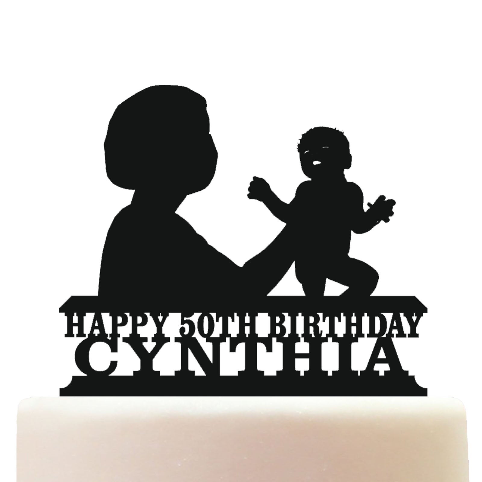 midwife cake topper decorations personalized acrylic