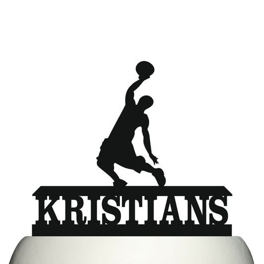 basketball player cake topper decorations personalized acrylic